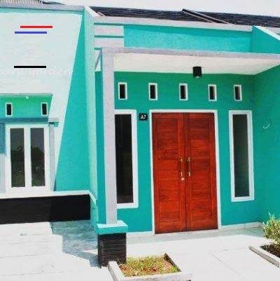 Detail Kombinasi Warna Cat Rumah Biru Nomer 27
