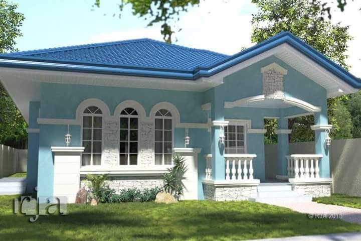Detail Kombinasi Warna Cat Rumah Biru Nomer 35
