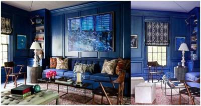 Detail Kombinasi Warna Cat Rumah Biru Nomer 45