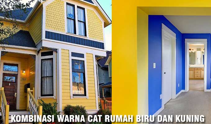 Detail Kombinasi Warna Cat Rumah Biru Nomer 6