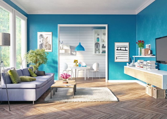 Detail Kombinasi Warna Cat Rumah Biru Nomer 55