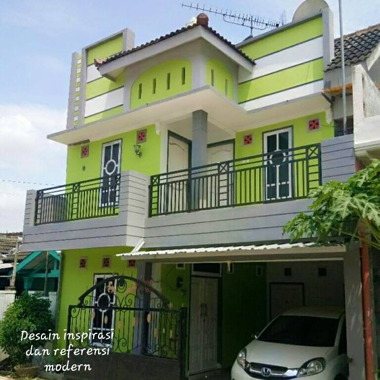 Detail Kombinasi Warna Cat Rumah Hijau Kuning Nomer 14