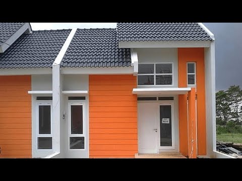 Detail Kombinasi Warna Cat Rumah Orange Nomer 2