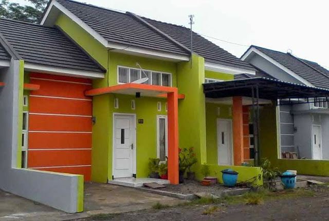 Detail Kombinasi Warna Cat Rumah Orange Nomer 20