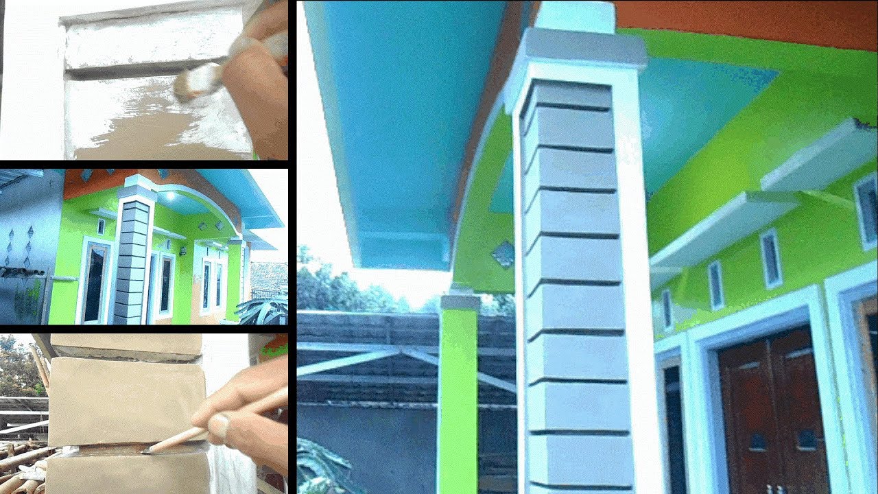 Detail Kombinasi Warna Cat Tiang Rumah Nomer 4