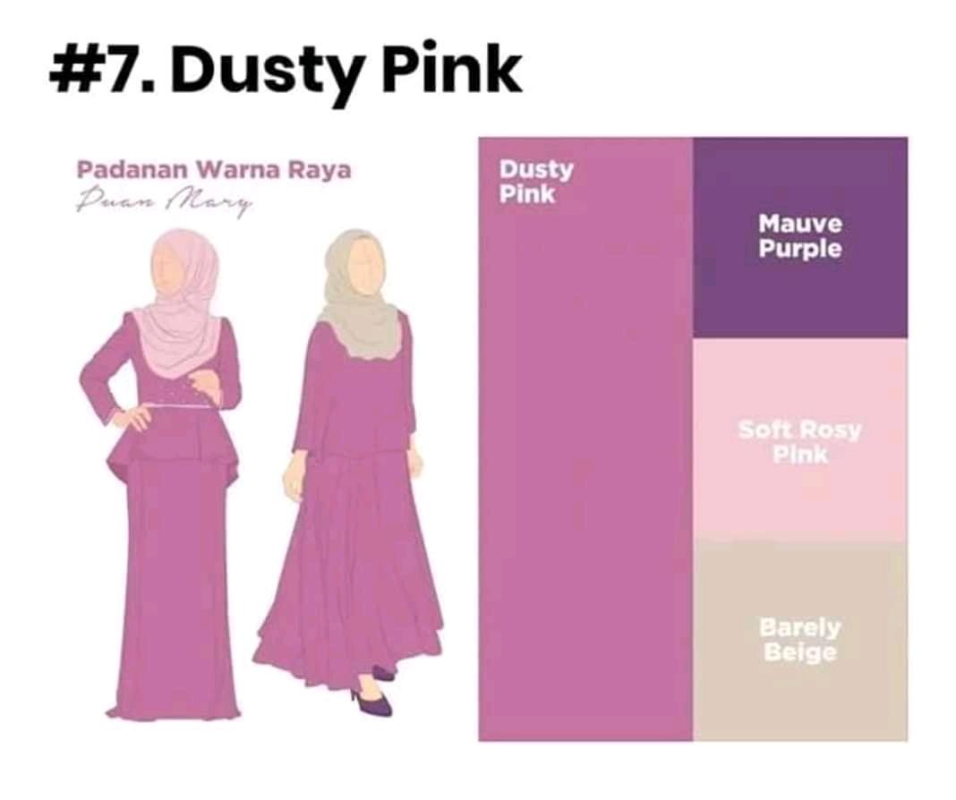 Detail Kombinasi Warna Dusty Pink Nomer 25