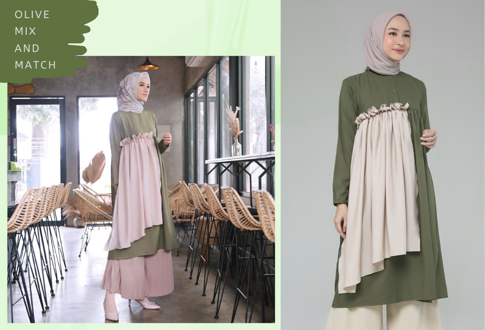 Kombinasi Warna Hijau Olive - KibrisPDR