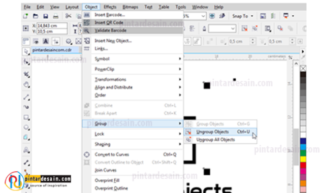 Detail Mengunci Gambar Dicorel Draw Tanpa Lock Object Nomer 18