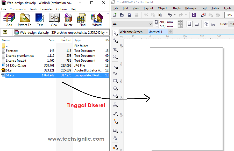 Detail Mengungrup Gambar Di Corel Nomer 52