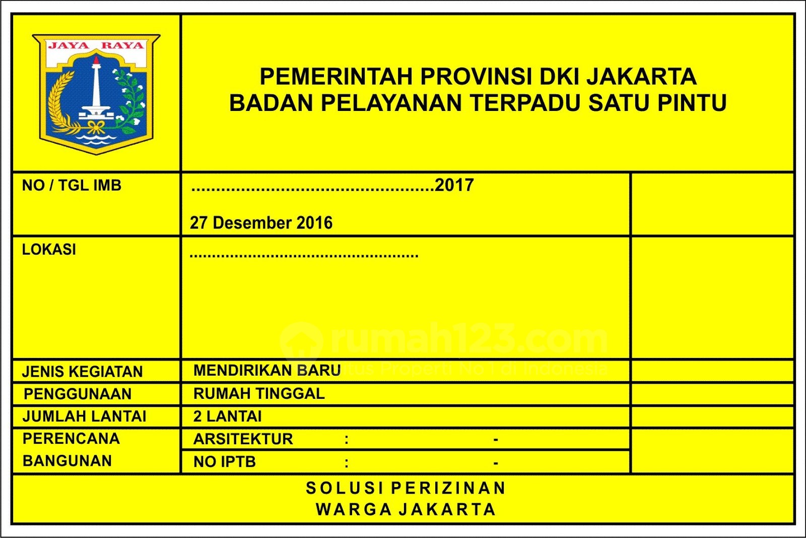 Detail Mengurus Imb Renovasi Rumah Nomer 31