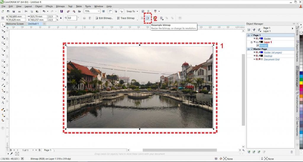 Detail Meningkatkan Resolusi Gambar Di Corel X7 Nomer 6