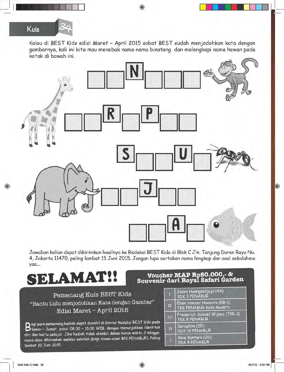 Detail Menjodohkan Kata Dengan Gambar Nomer 12