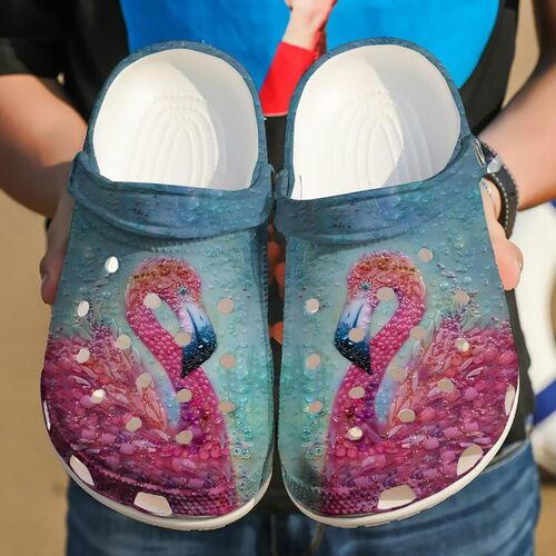 Detail Mens Flamingo Crocs Nomer 26