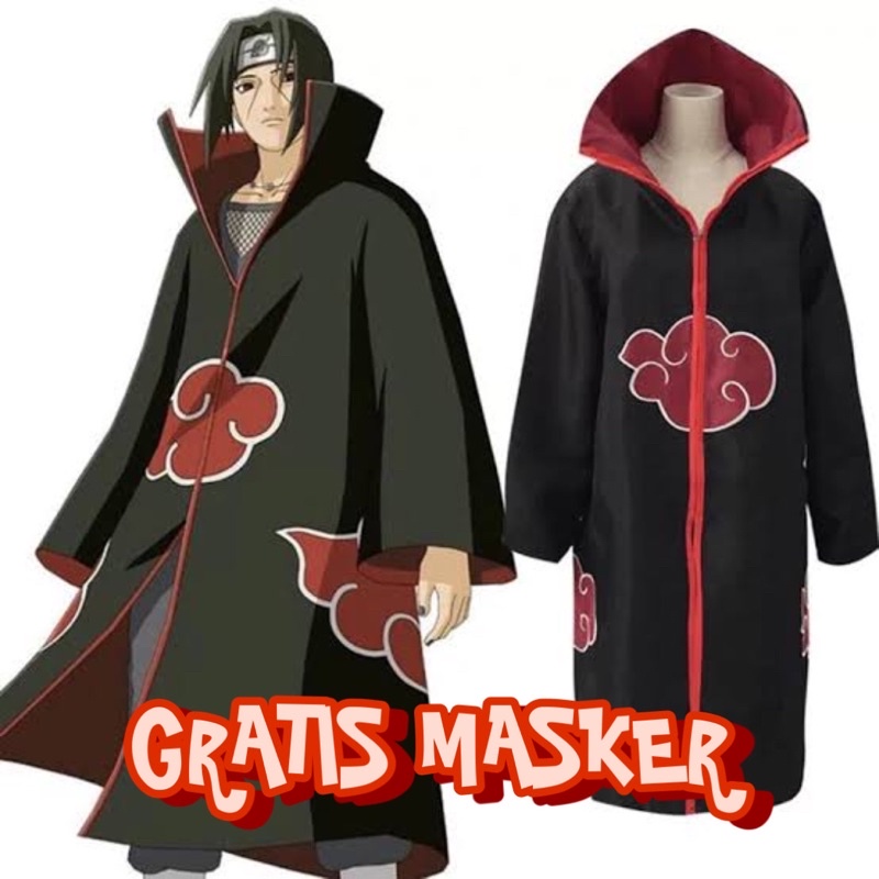 Detail Mentahan Baju Akatsuki Nomer 20