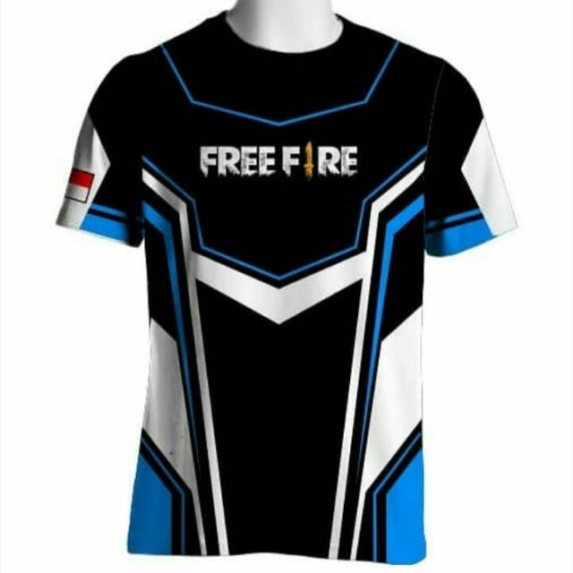 Detail Mentahan Baju Esport Polos Free Fire Nomer 37