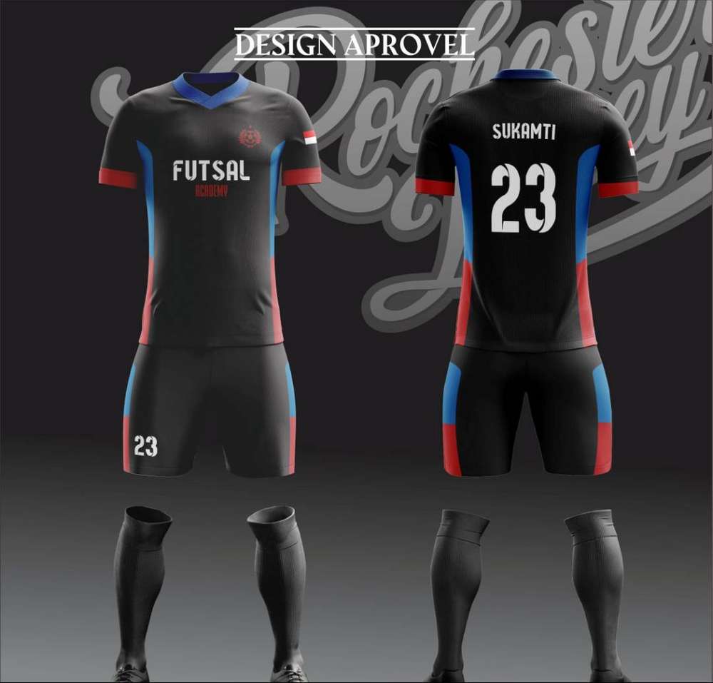 Detail Mentahan Baju Futsal Nomer 22