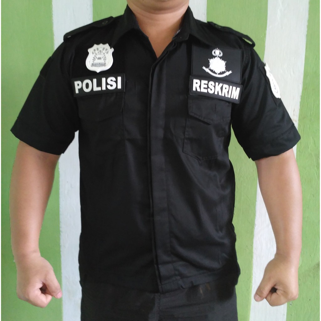 Detail Mentahan Baju Polisi Indonesia Nomer 50