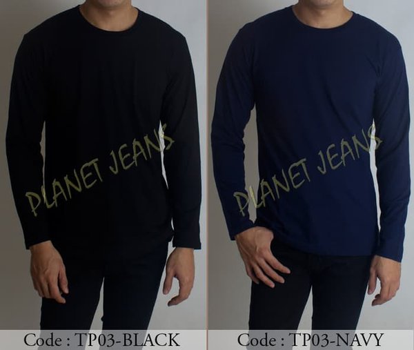 Detail Mentahan Baju Polos Lengan Panjang Nomer 39