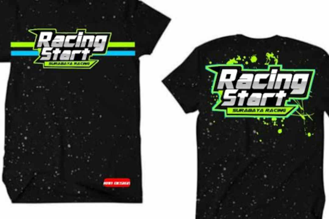 Detail Mentahan Desain Kaos Racing Polos Nomer 22