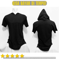 Detail Mentahan Hoodie Hitam Depan Belakang Nomer 40