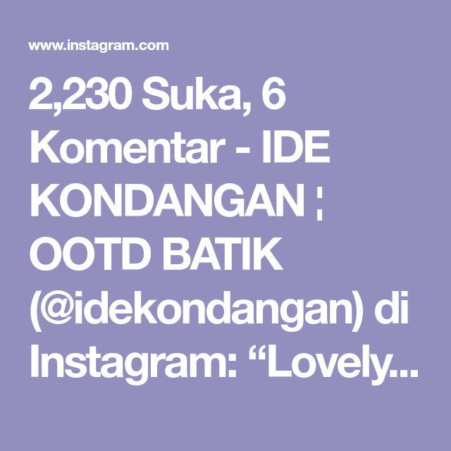 Detail Komentar Keren Di Instagram Nomer 25