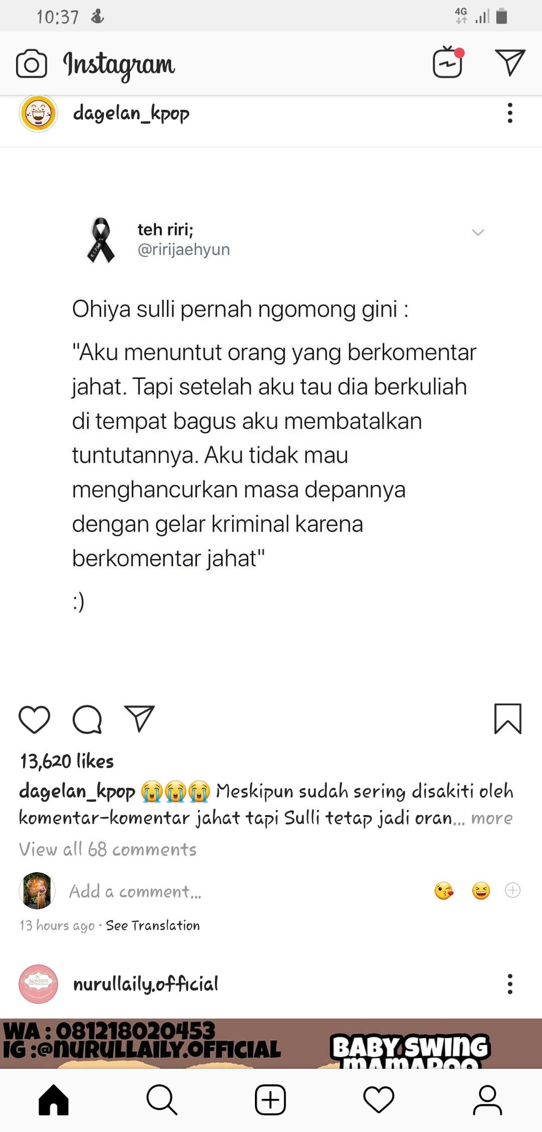 Detail Komentar Yang Bagus Di Instagram Nomer 35