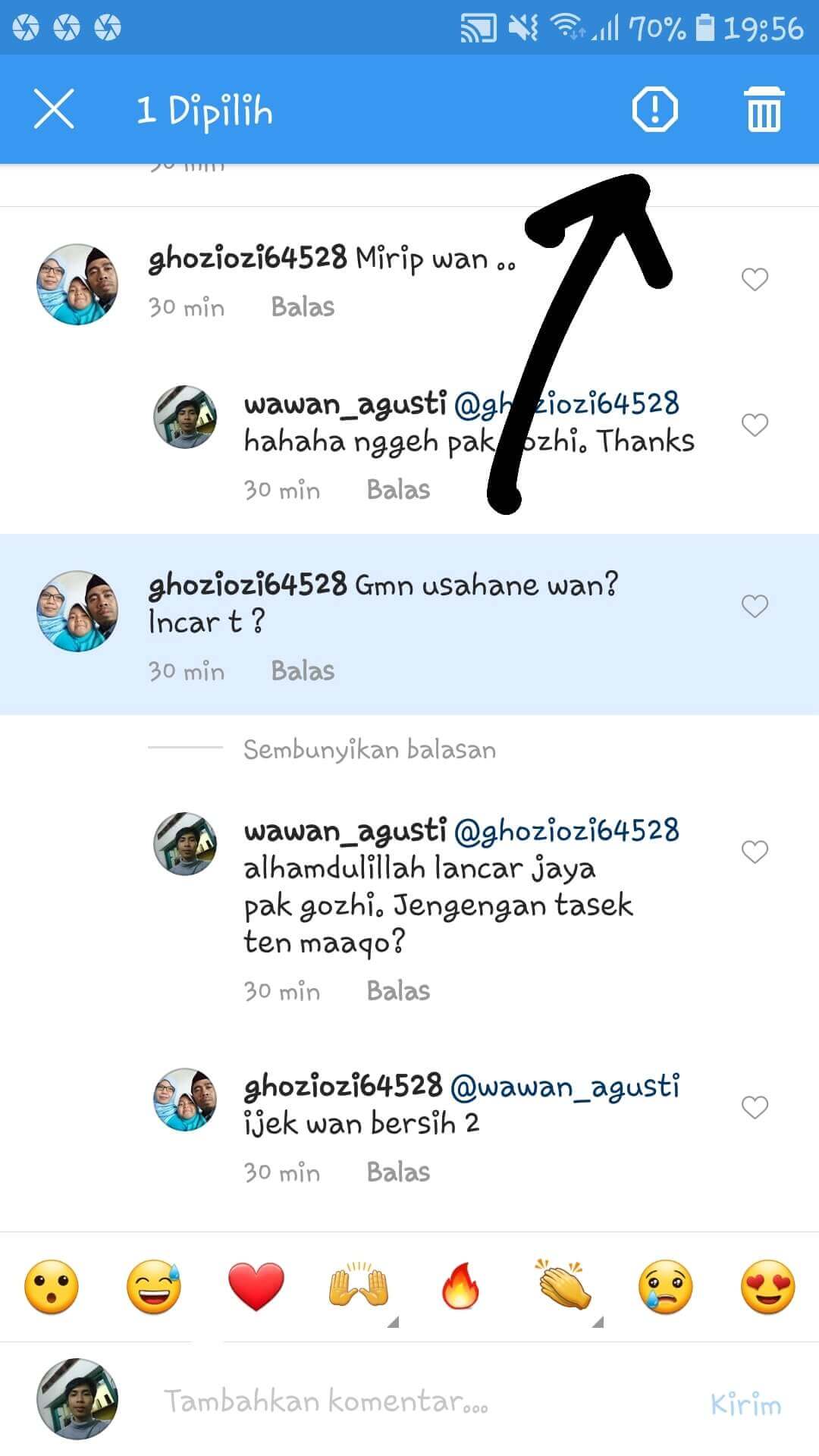 Detail Komentar Yang Bagus Di Instagram Nomer 4