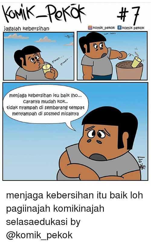 Detail Komik Bergambar Tentang Kebersihan Nomer 37