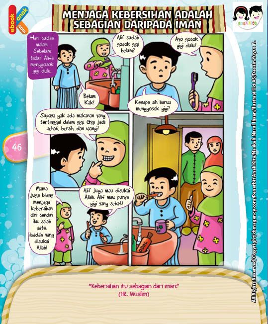 Detail Komik Bergambar Tentang Kebersihan Nomer 7