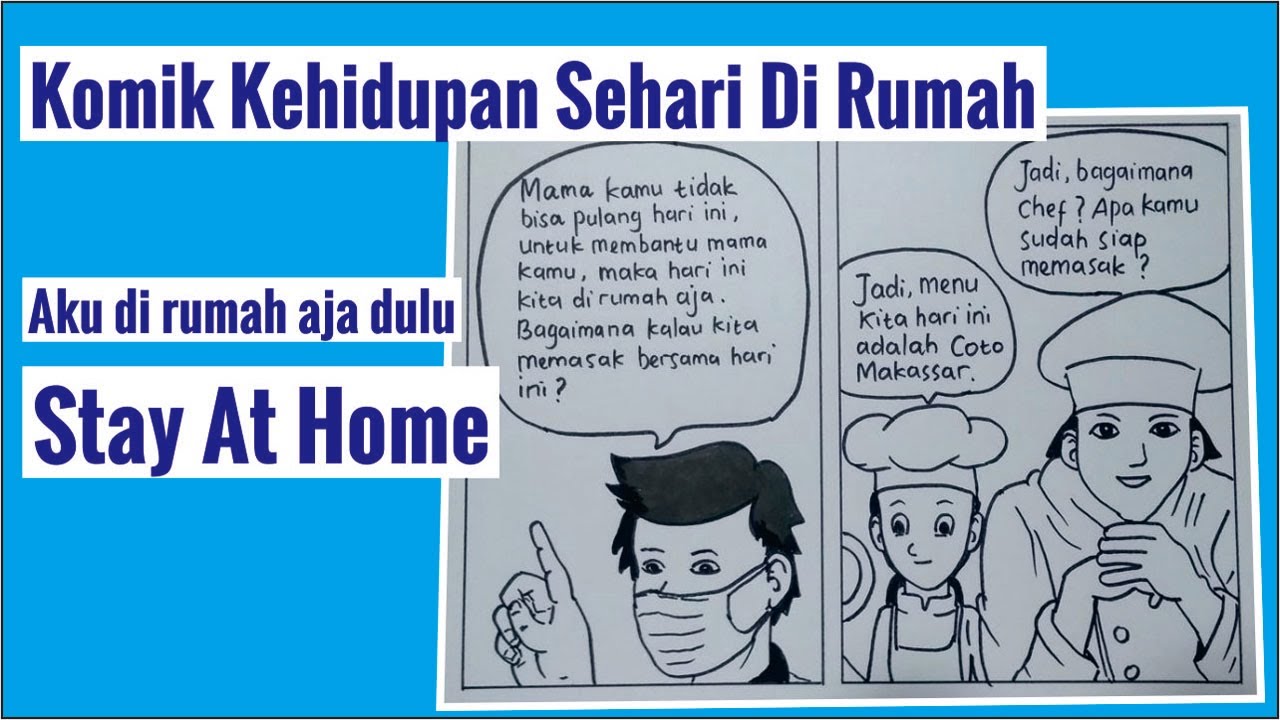 Detail Komik Kegiatan Sehari Hari Nomer 2