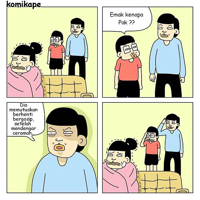Detail Komik Kegiatan Sehari Hari Nomer 13