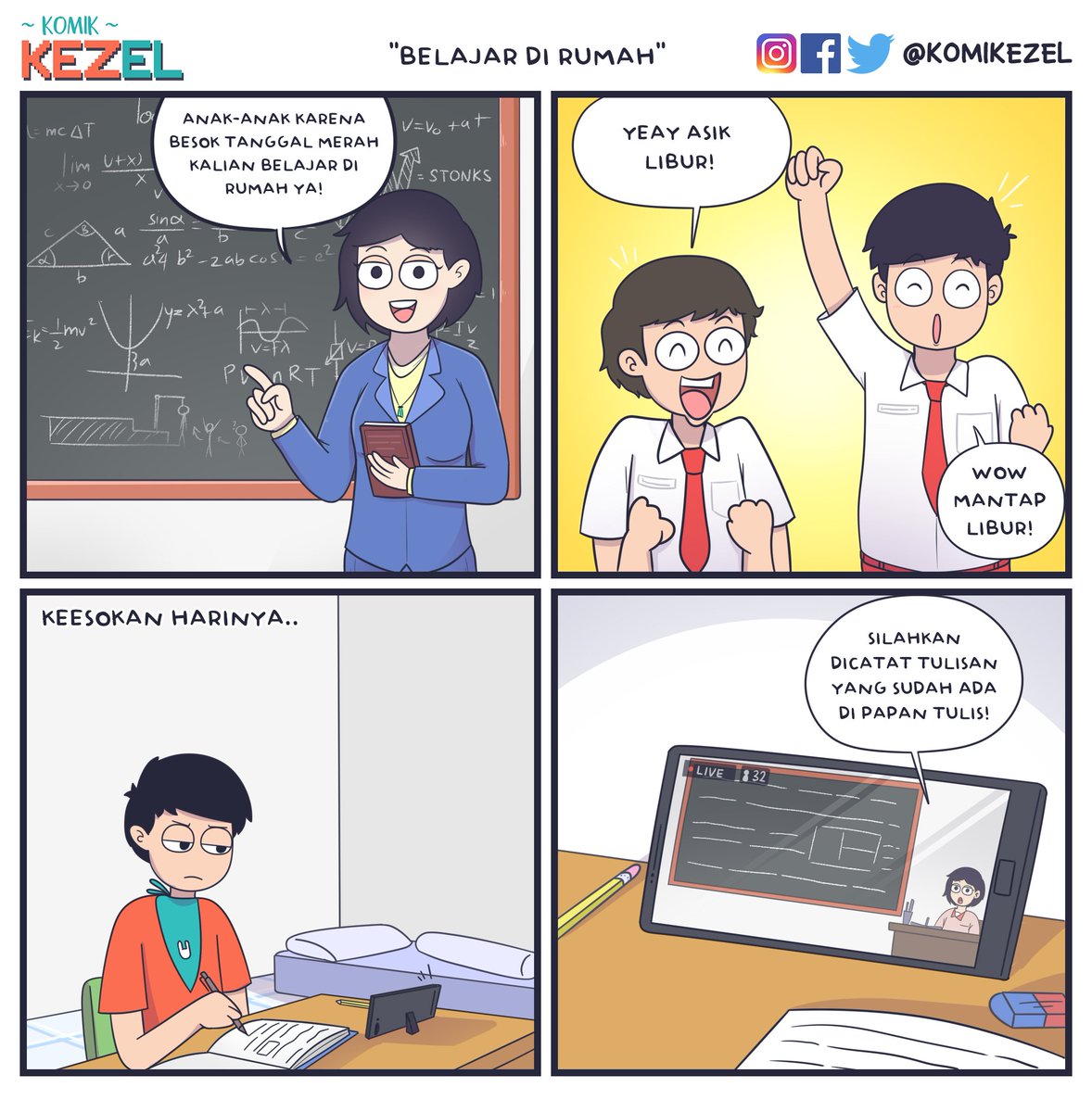 Detail Komik Kegiatan Sehari Hari Nomer 24