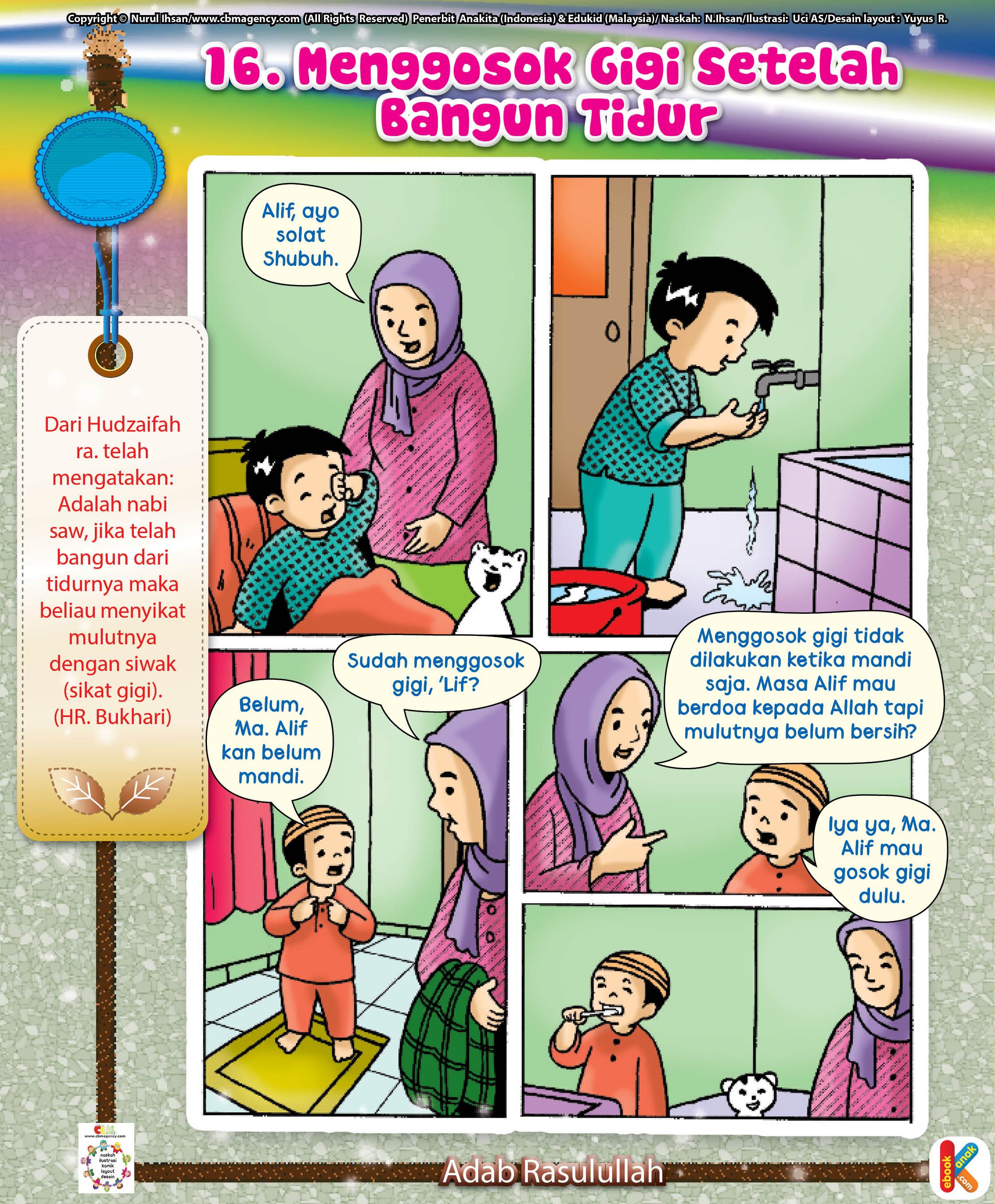 Detail Komik Kegiatan Sehari Hari Nomer 28