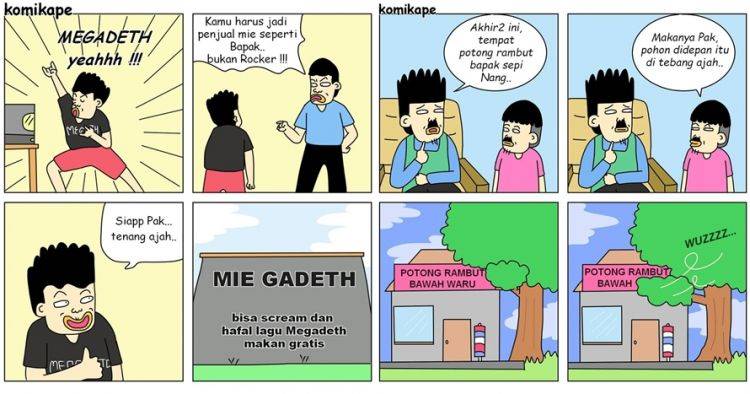Detail Komik Kegiatan Sehari Hari Nomer 4