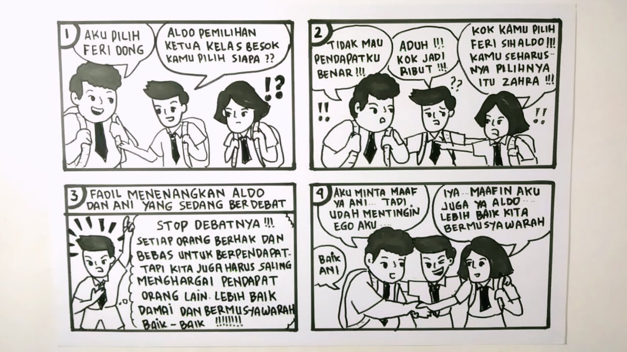 Detail Komik Kegiatan Sehari Hari Nomer 29