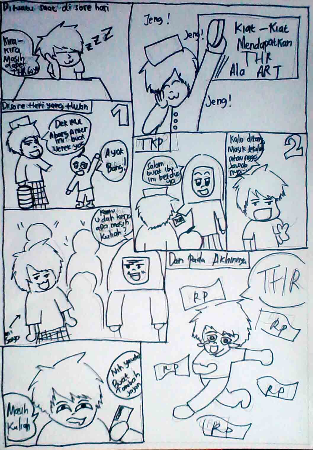 Detail Komik Kegiatan Sehari Hari Nomer 39