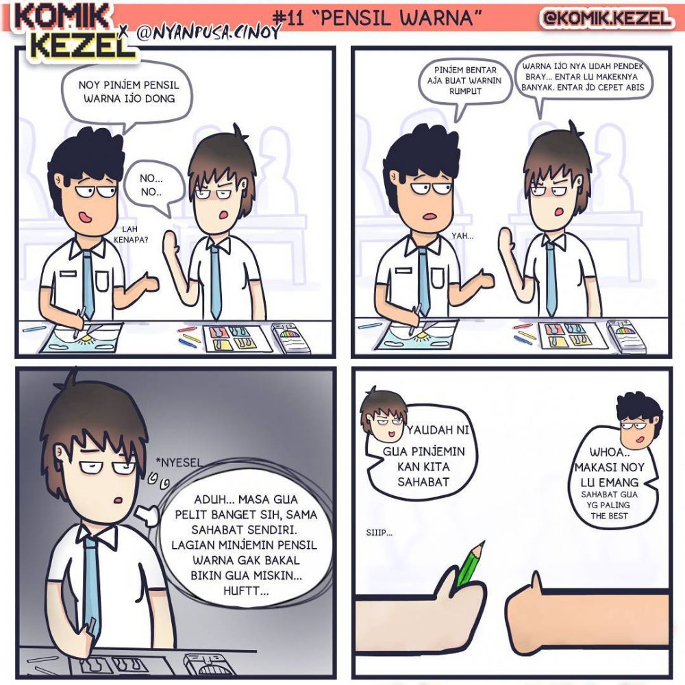 Detail Komik Lucu Berwarna Nomer 7