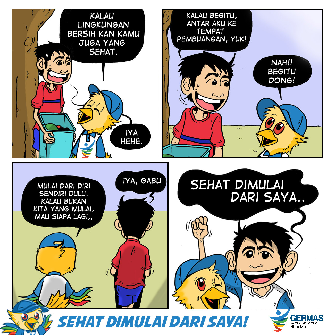 Detail Komik Membuang Sampah Pada Tempatnya Nomer 4