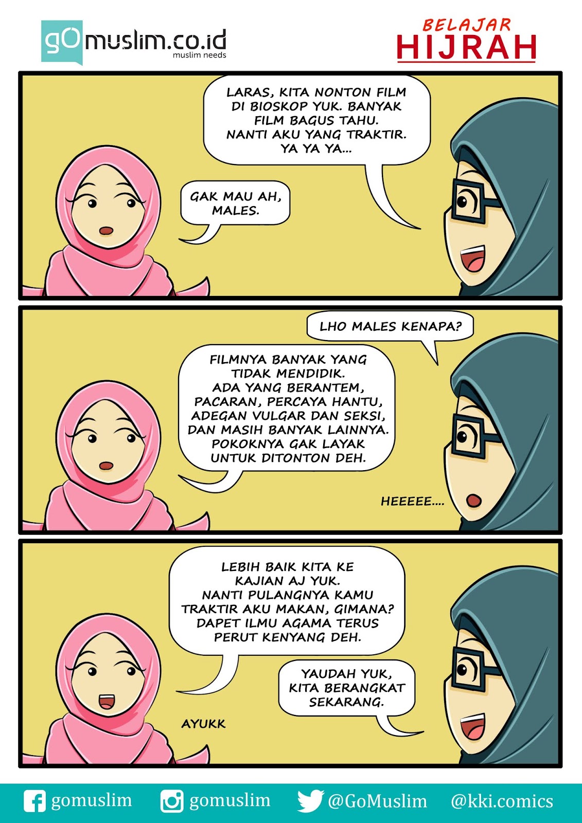 Detail Komik Muslimah Tentang Persahabatan Nomer 11