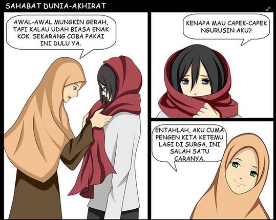 Detail Komik Muslimah Tentang Persahabatan Nomer 3