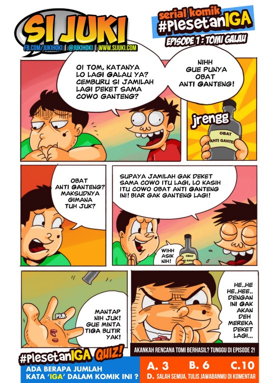 Detail Komik Si Juki Yang Mudah Digambar Nomer 41