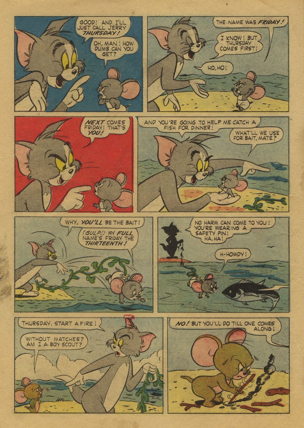 Detail Komik Tom And Jerry Nomer 52