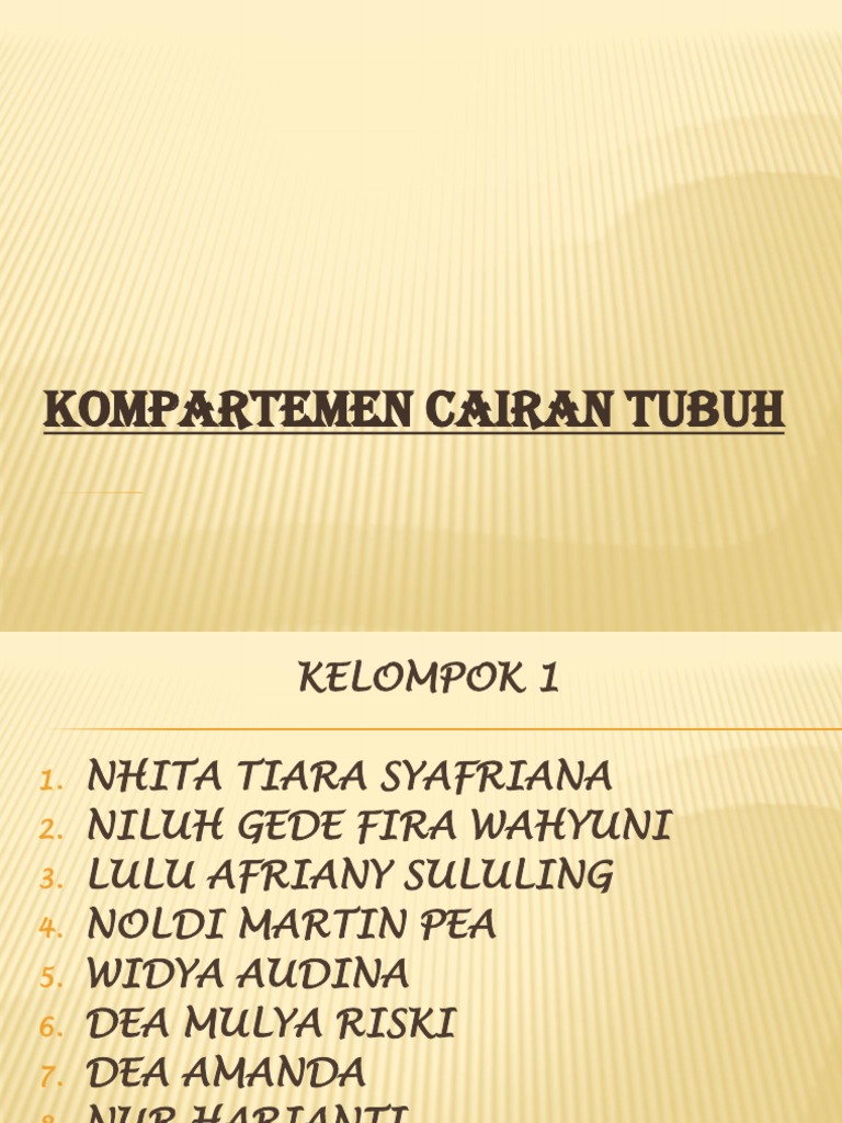 Detail Kompartemen Cairan Tubuh Nomer 34