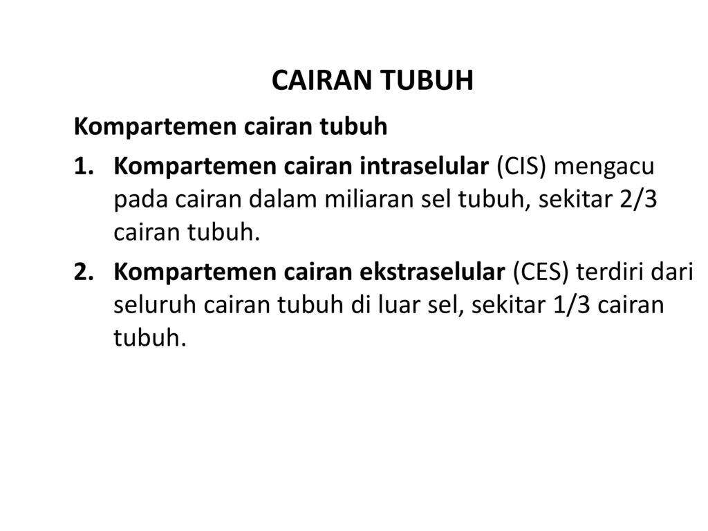 Detail Kompartemen Cairan Tubuh Nomer 5