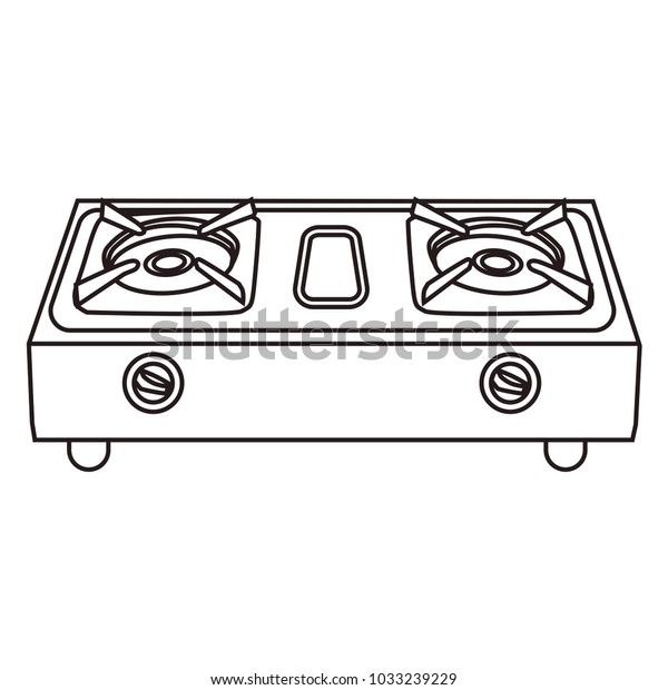 Detail Kompor Gas Vector Nomer 4