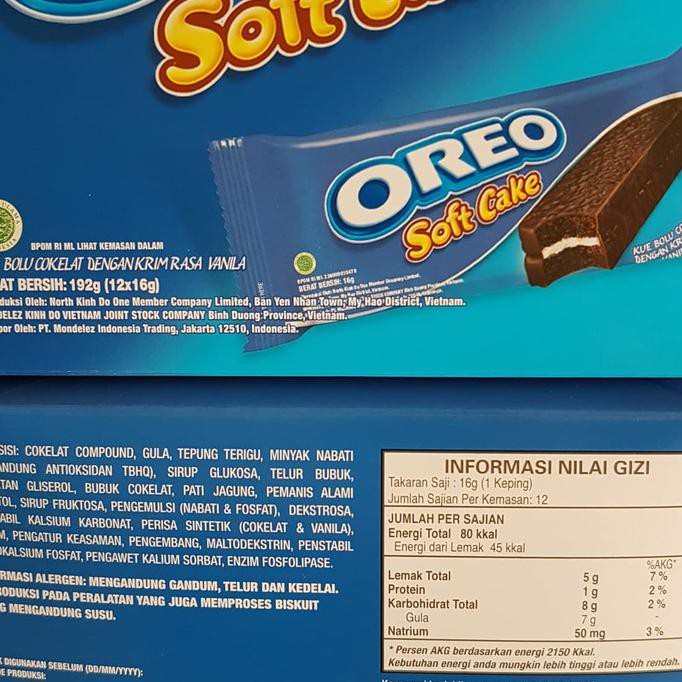 Komposisi Makanan Ringan Oreo Gambar Komposisi Makanan Ringan - KibrisPDR