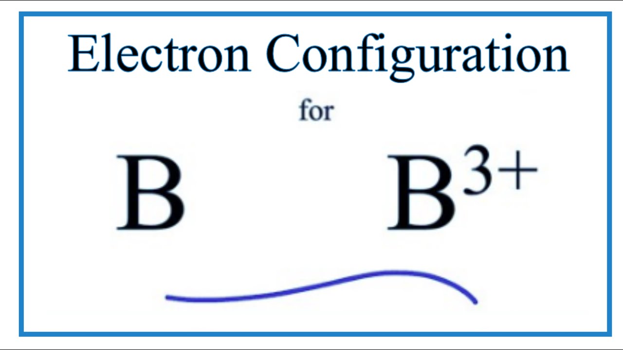 Detail Konfigurasi Elektron Boron Nomer 7