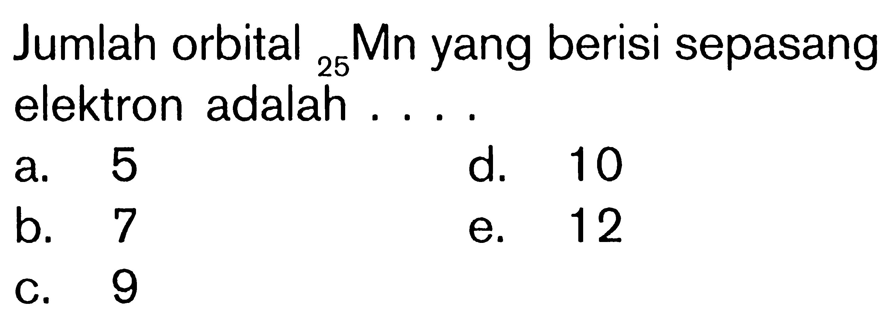 Detail Konfigurasi Elektron Dan Diagram Orbital Nomer 43