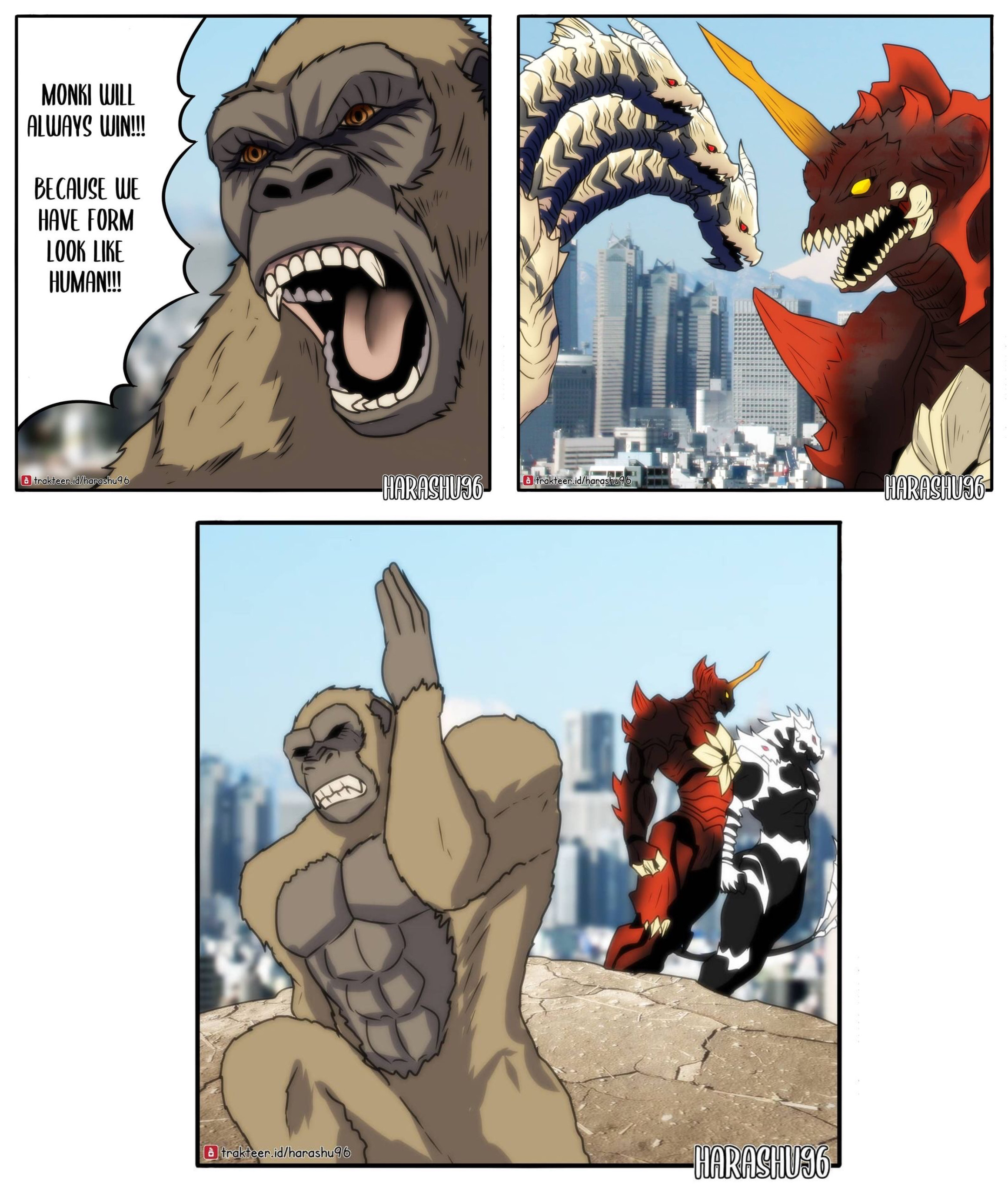 Detail Kong Vs Godzilla Meme Nomer 35