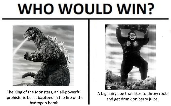 Detail Kong Vs Godzilla Meme Nomer 9